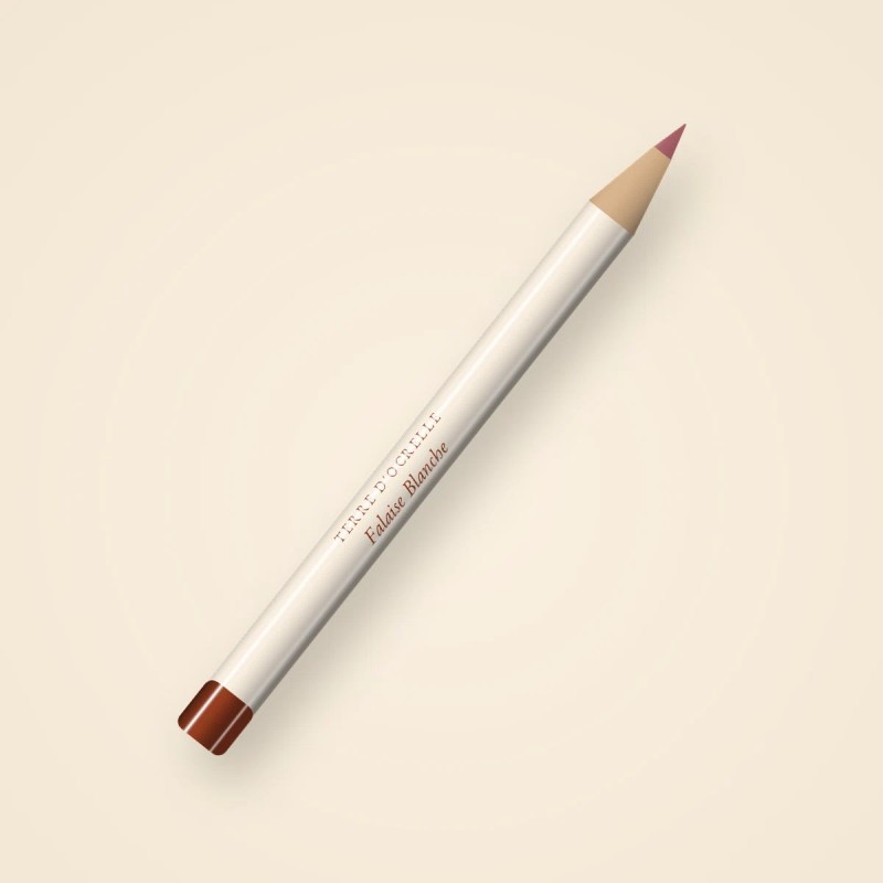 Crayon à lèvres confort Falaise Blanche – Terre d'Ocrelle, 1,2 g, teinte 03 Bois de rose