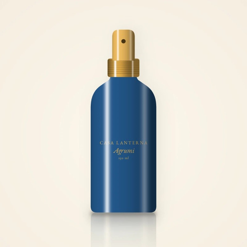 Brume Agrumi vibrante au basilic – Casa Lanterna, flacon spray 150 ml