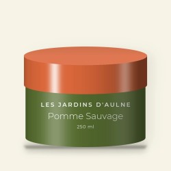 Masque capillaire anti-frisottis Pomme Sauvage – Les Jardins d'Aulne, pot 250 ml