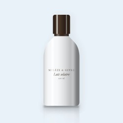 Lait solaire effet seconde peau à la vitamine E SPF 50 – Mélèze & Givre, flacon 200 ml