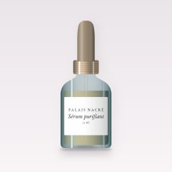 Sérum purifiant à la centella asiatica – Palais Nacré, flacon compte-gouttes 15 ml