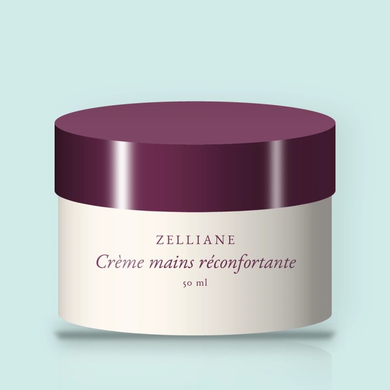 Crème mains réconfortante au thé vert – Zelliane, pot 50 ml