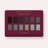 Palette yeux Minuit Doré effet naturel – Balcon Pourpre, 12 × 1 g, teinte Tons fumés