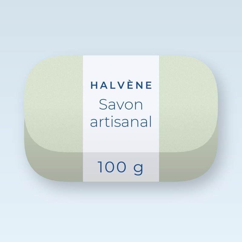 Savon artisanal à l'huile d'argan – Halvène, pain 100 g