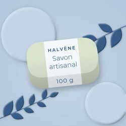Savon artisanal à l'huile d'argan – Halvène, photo d'ambiance