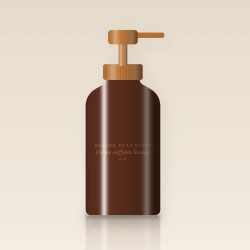 Crème coiffante lissante au beurre de mangue – Barbier de la Butte, flacon-pompe 75 ml