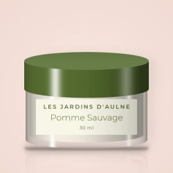 Pomme Sauvage soin anti-âge densité – Les Jardins d'Aulne, pot 30 ml