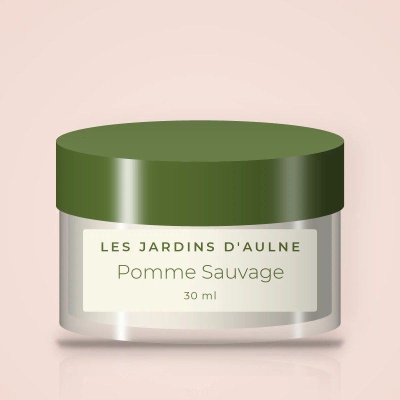 Pomme Sauvage soin anti-âge densité – Les Jardins d'Aulne, pot 30 ml