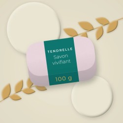 Savon surgras vivifiant à l'huile de sésame – Tendrelle, photo d'ambiance