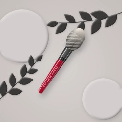 Pinceau Dernier Salut sculptant – Coulisse Rouge, photo d'ambiance