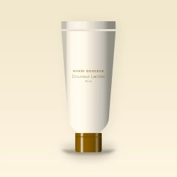 Crème hydratante peaux sensibles Douceur Lactée – Mardi Douceur, tube 75 ml