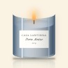 Bougie parfumée Porto Antico poétique – Casa Lanterna, pot en verre 300 g