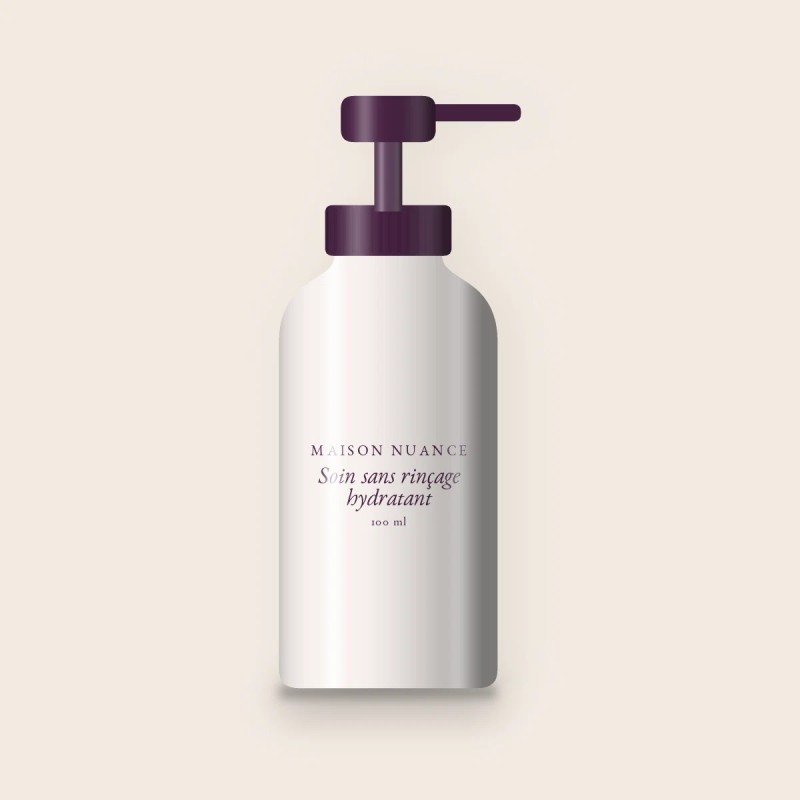 Soin sans rinçage hydratant à l'extrait de canneberge – Maison Nuance, flacon-pompe 100 ml
