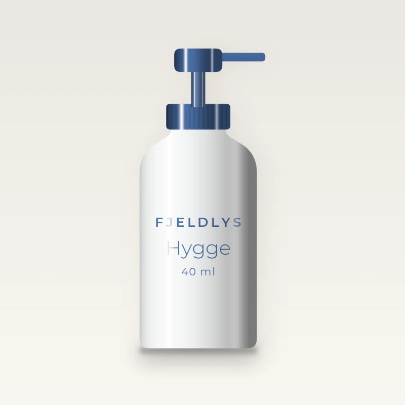 Crème solaire visage légère Hygge SPF 30 – Fjeldlys, flacon-pompe 40 ml