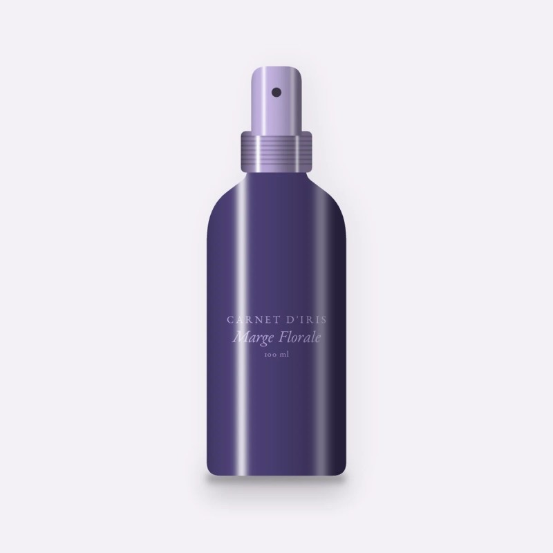 Brume Marge Florale à la fleur de lotus – Carnet d'Iris, flacon spray 100 ml