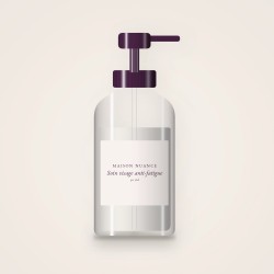 Soin visage anti-fatigue aux algues marines pour homme – Maison Nuance, flacon-pompe 50 ml