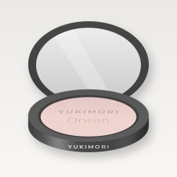 Enlumineur Onsen à la poudre de riz – Yukimori, boîtier 4,5 g, teinte Nacre rosée