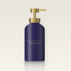 Crème hydratante Mauve Céleste à l'aloe vera – Herbier de Lune, flacon-pompe 75 ml
