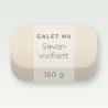 Savon vivifiant à l'argile blanche – Galet Nu, pain 150 g