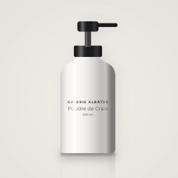 Nettoyant visage matifiant Poudre de Craie – Galerie Albâtre, flacon-pompe 200 ml