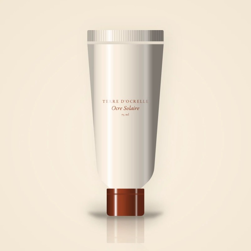 Ocre Solaire masque visage fraîcheur – Terre d'Ocrelle, tube 75 ml
