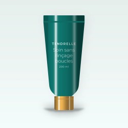 Soin sans rinçage boucles à l'extrait de bambou – Tendrelle, tube 200 ml