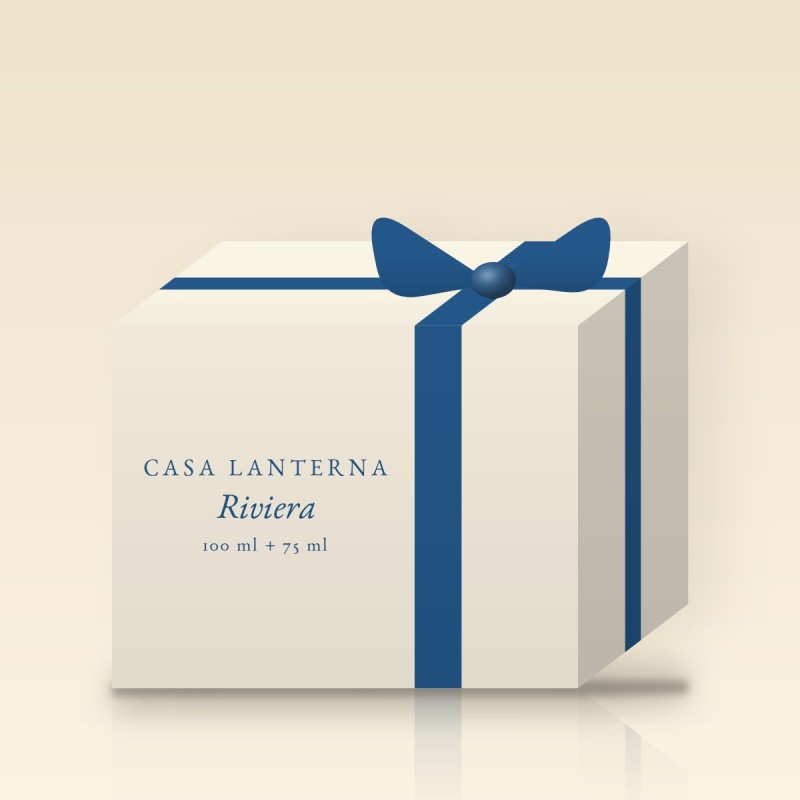 Coffret parfum Riviera radieux – Casa Lanterna, 100 ml + 75 ml