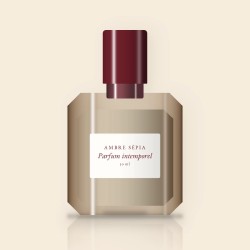 Parfum intemporel au clou de girofle pour homme – Ambre Sépia, flacon 30 ml