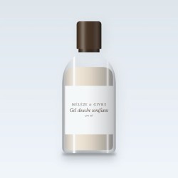 Gel douche tonifiant à l'huile d'avocat – Mélèze & Givre, flacon 500 ml