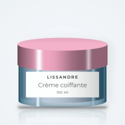 Crème coiffante réactivatrice de boucles aux protéines de quinoa – Lissandre, pot 150 ml