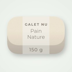 Savon Pain Nature à l'huile d'avocat – Galet Nu, pain 150 g