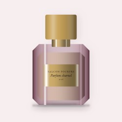 Parfum charnel au ciste labdanum pour femme – Balcon Pourpre, flacon 50 ml