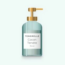 Crème hydratante nourrissante Cocon Tendre – Tendrelle, flacon-pompe 75 ml