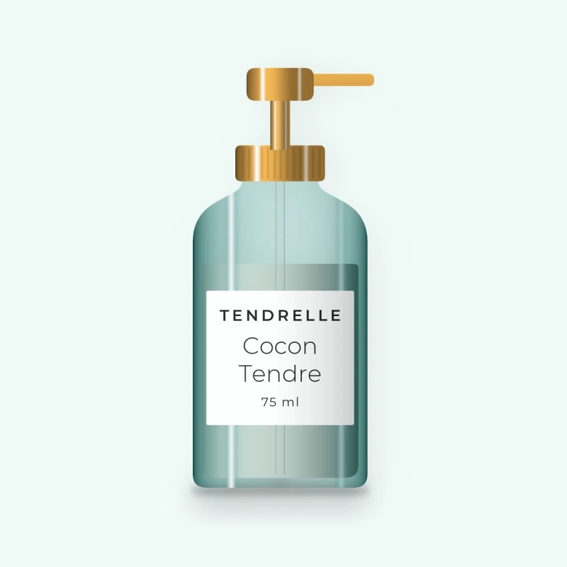 Crème hydratante nourrissante Cocon Tendre – Tendrelle, flacon-pompe 75 ml