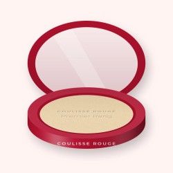 Enlumineur Premier Rang à la poudre de soie – Coulisse Rouge, boîtier 7 g, teinte Champagne