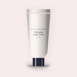 Gommage visage lissant à l'argile blanche – Rive Opaline, tube 100 ml