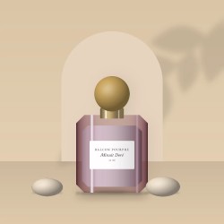 Parfum Minuit Doré à l'osmanthus – Balcon Pourpre, photo d'ambiance