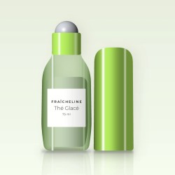 Déodorant Thé Glacé respectueux de la peau – Fraîcheline, flacon roll-on 75 ml