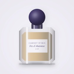 Parfum Iris d'Automne magistral aux aiguilles de sapin – Carnet d'Iris, flacon 30 ml