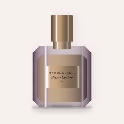 Parfum Atelier Couleur ardent à la bergamote – Maison Nuance, flacon 30 ml