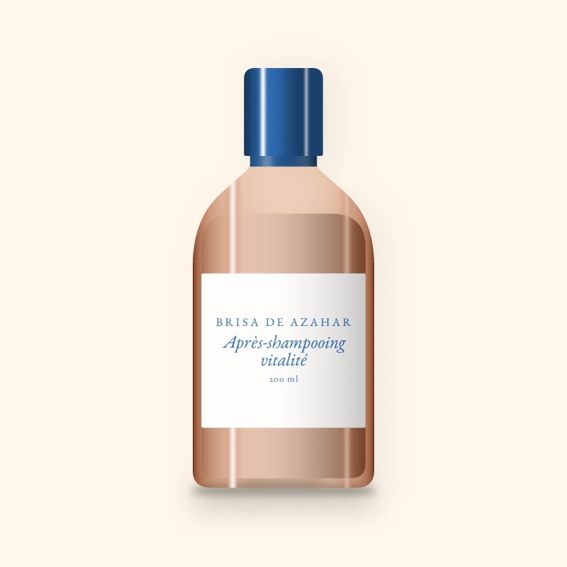 Après-shampooing vitalité à l'extrait de canneberge – Brisa de Azahar, flacon 200 ml