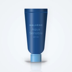 Aqua Sensible crème solaire visage quotidienne SPF 50 – Halvène, tube 40 ml