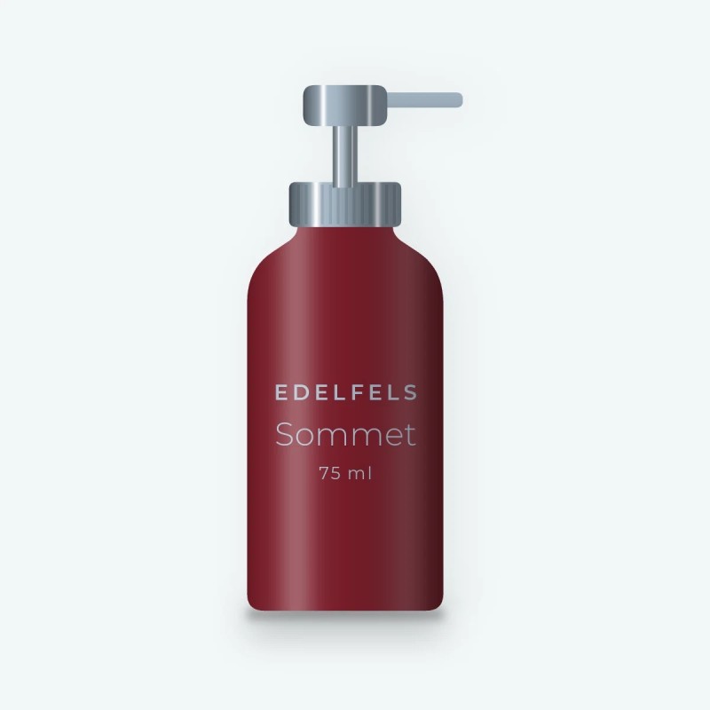 Soin visage vivifiant Sommet – Edelfels, flacon-pompe 75 ml