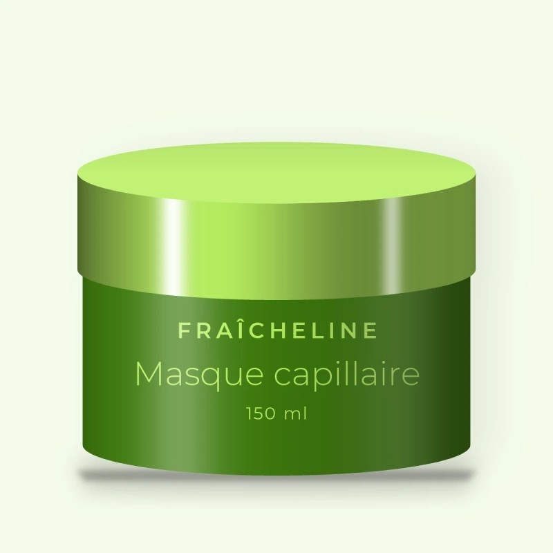 Masque capillaire nourrissant à l'eau de rose – Fraîcheline, pot 150 ml