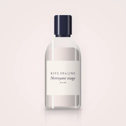 Nettoyant visage réconfortant à l'eau de rose – Rive Opaline, flacon 200 ml
