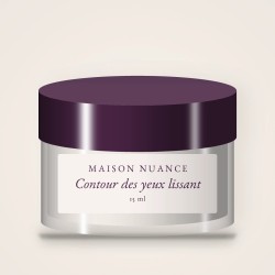 Contour des yeux lissant à l'extrait de camomille – Maison Nuance, pot 15 ml