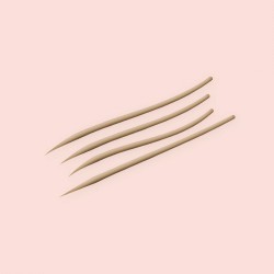 Crayon à sourcils estompable Pluie Fine – Yukimori, aperçu de la teinte 02 Blond doré
