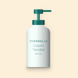 Soin sans rinçage restructurant Cocon Tendre – Tendrelle, flacon-pompe 100 ml