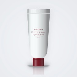 Crème à raser hydratante à la sauge sclarée – Edelfels, tube 100 ml