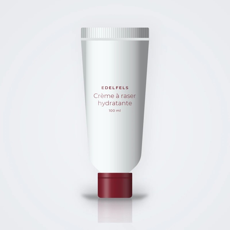 Crème à raser hydratante à la sauge sclarée – Edelfels, tube 100 ml